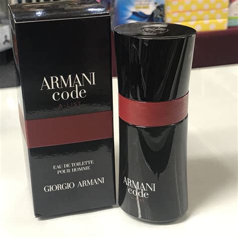 armani code a list